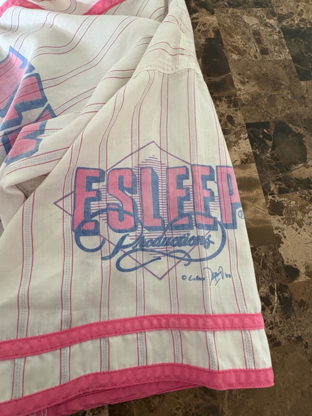 Vintage ESleep 90s X Eddie’s fabulous matching set/pajamas oversize small/medium - Picture 9 of 16